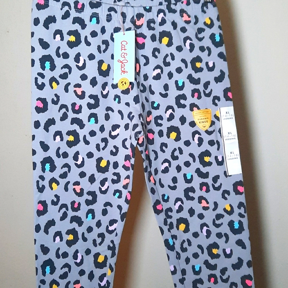 Kids leopard pants